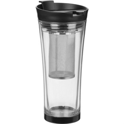 Trudeau Tea-Mendous Tea Tumbler Clear 0872035