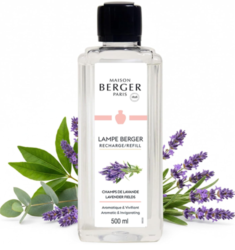 Maison Berger Lavender Fields 500ml Lampe Berger fragrance refill Calgary Canada relaxing lavender scent