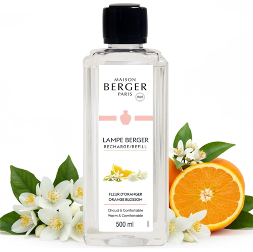 Maison Berger Orange Blossom 500ml Lampe Berger fragrance refill Calgary Canada fresh citrus floral home scent