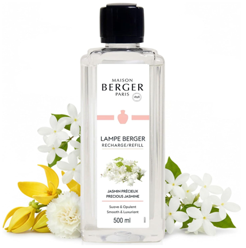 Maison Berger Precious Jasmine 500ml Lampe Berger fragrance refill bottle 415286 available in Calgary and across Canada