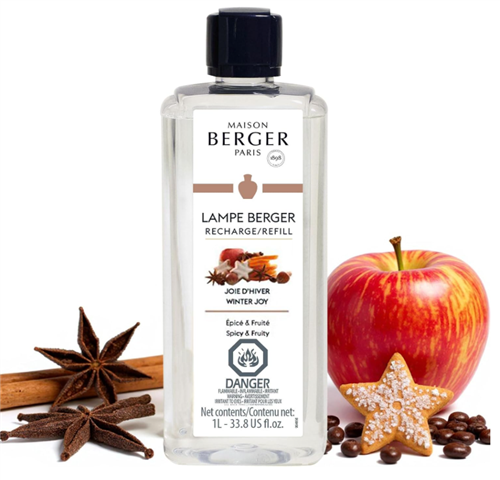 Maison Berger Winter Joy 1L Lampe Berger fragrance refill 416082 festive winter holiday home fragrance Canada