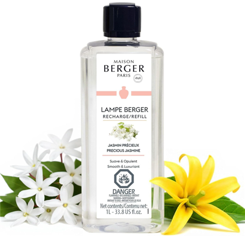 Maison Berger Precious Jasmine Jasmin Precieux 1L Lampe Berger fragrance refill 416286 floral home fragrance Canada