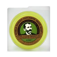 CC-122 Perma Brands Corporation Colonel Conk Lime Glycerin Shave Soap