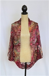 Silk Concepts Cocoon Jacket Short Mulled Wine CJ-SHORT-MW-1807
