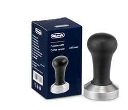 DeLonghi DLSC080 black coffee tamper for espresso machines
