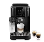 Deâ€™Longhi Magnifica Start ECAM22080B fully automatic espresso machine in black with built-in grinder and LatteCrema milk system