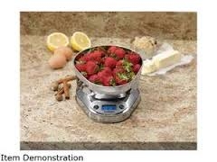 Cuisinart PrecisionChef Bowl Digital Kitchen Scale KML-KO3BC