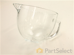 Kitchen Aid 5qt Glass Bowl  W11341654