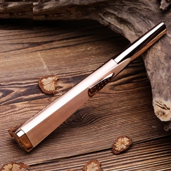 The Sleek  SizzIe Lighter Rose Gold ZB391